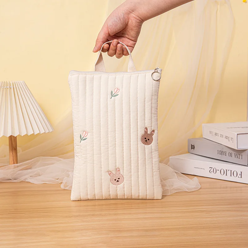 

Моющаяся детская подгузник, сумка для хранения детских бутылочек, хлопковая сумка на молнии, органайзер для детской комнаты для новорожденных, ручной кошелек для смены подгузников для мамы