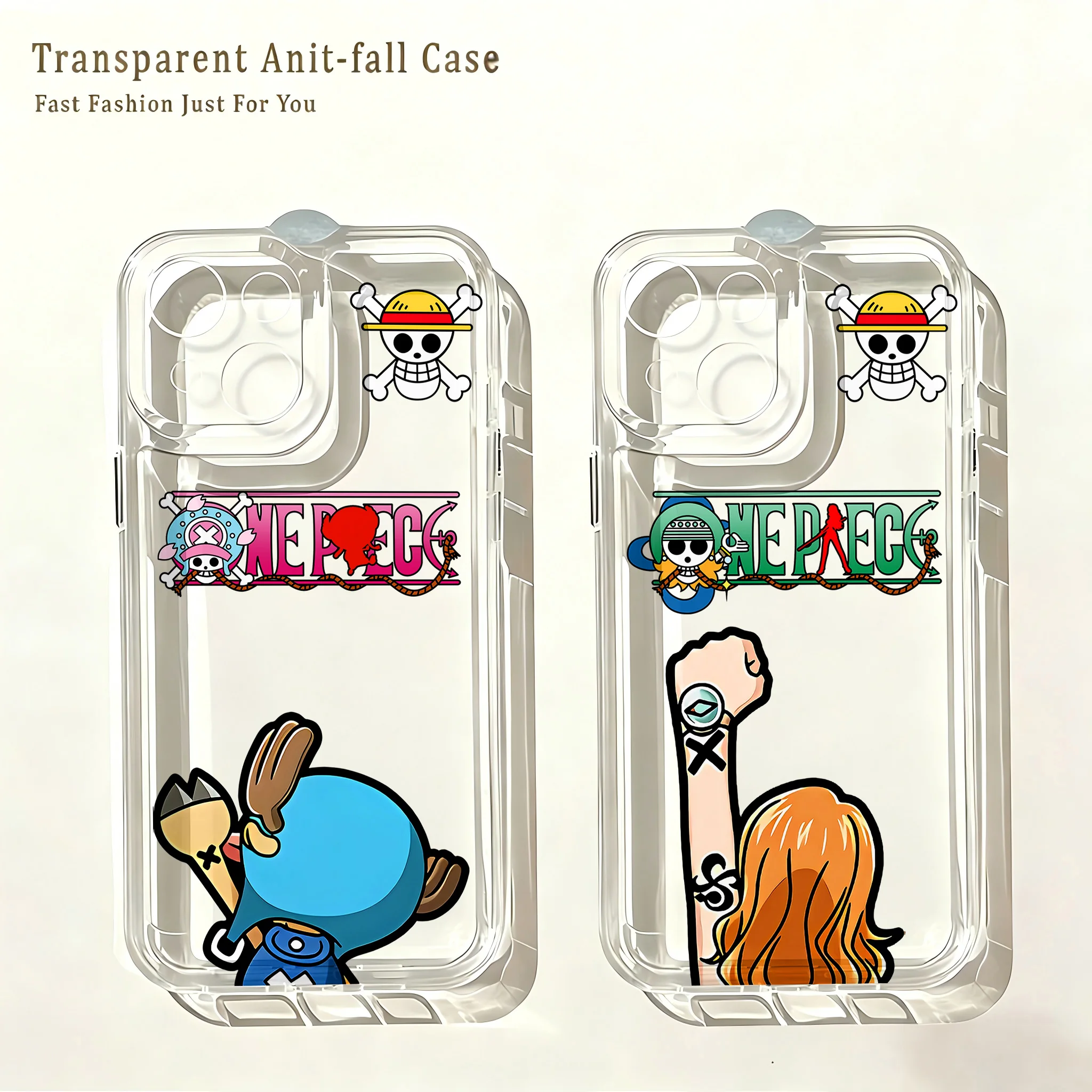Anime New Ones Pieces Cute Phone Case for Samsung Galaxy A37 A57 A16 A07 A17 A36 A26 A56 A55 A35 A25 A15 A05s A54 A24 A14 4G 5G