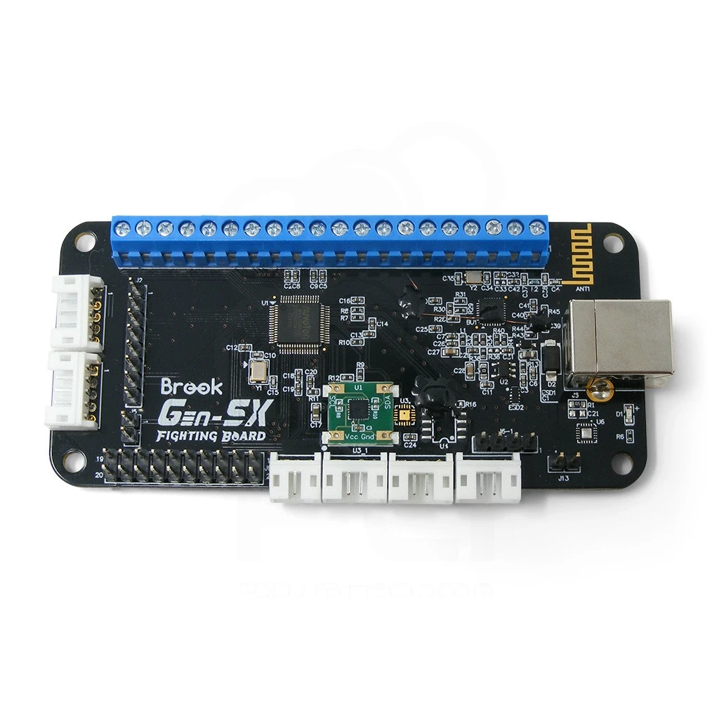 أحدث لوحة القتال Gen-5X من Brook، مجموعة لوحة التحكم تدعم PS5، XB X | S وNS والكمبيوتر الشخصي، إطلاق إمكانات القتال الممرات