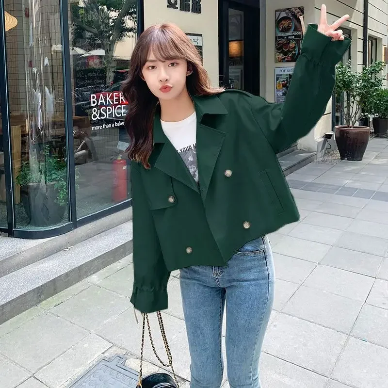 Cropped Fashion Women\'s Coats On Offer With High Quality Jacket For Women Korean Streetwear Spring Short Trend Autumn Aesthetic