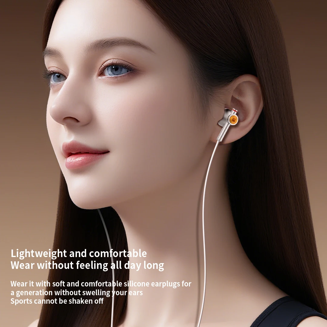 USB Type C Wired In-Ear Earphones HiFi Bass Sound Music Headphones 3.5MM With Mic Headset For Samsung iPhone Xiaomi Accessories