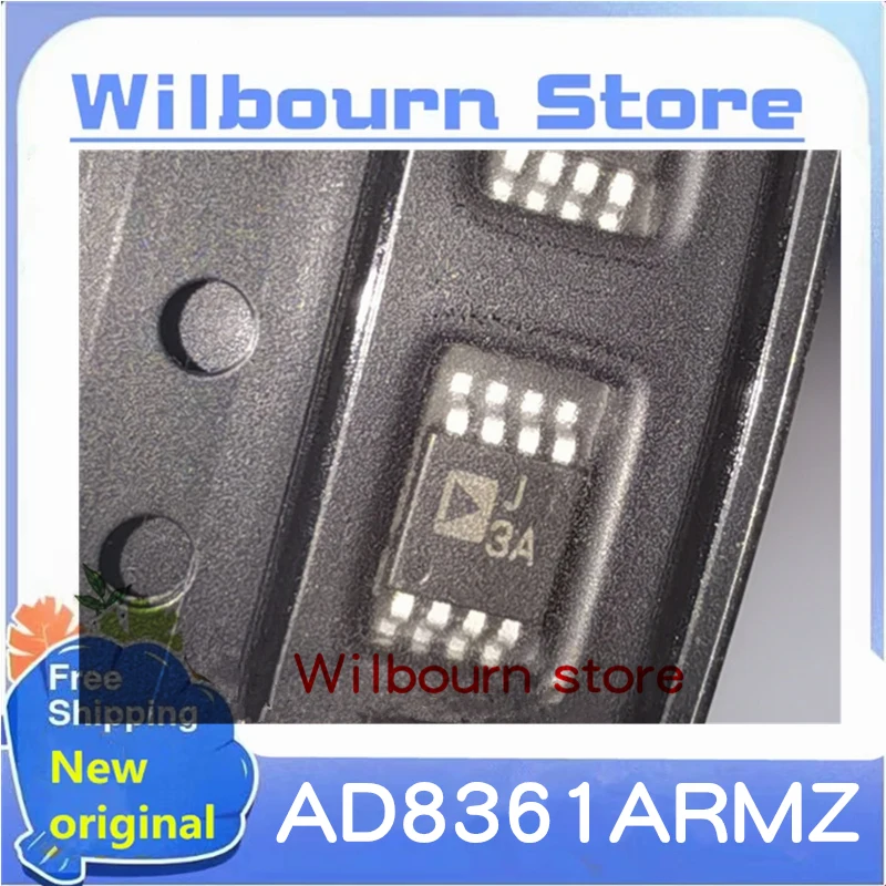 5PCS~20PCS/LOT 100% NEW AD8361ARMZ AD8361ARM AD8361 AD8361ARMZ-REEL7 J3A MSOP8 Detector chip