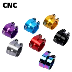 OUO Saddle Clamp Full CNC Seatpost Clamp 31.8/34.9mm Double Layer Seat Pin Clamp Colorful Dual Lock Tube Post Clip Bicycle Piece