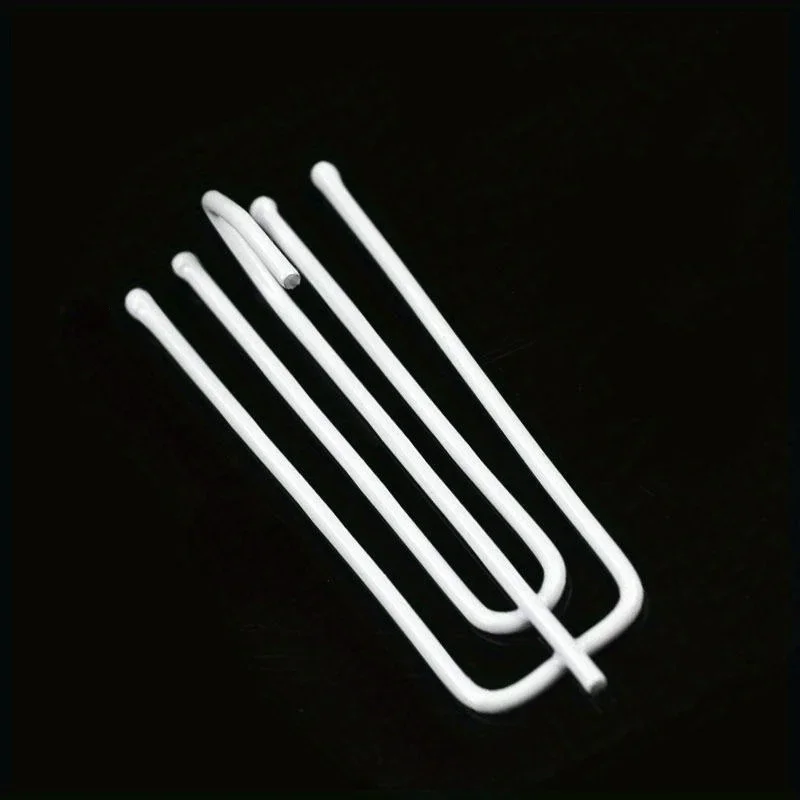 20Pcs High Quality Steel Curtain Hanging Hooks Ring Window White Hooks Home Decor Curtain Accessories