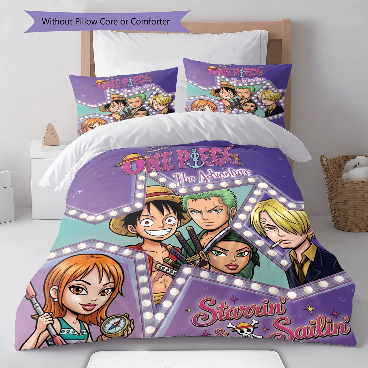 One Piece Comfortable Soft Duvet Cover, Children Bedding Gift Set, Extra Large  Various Sizes -HE37