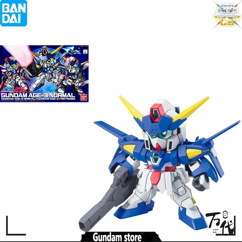 

100% BANDAI Подлинная SD BB GUNDAM возраст-3 Обычная Коллекция аниме Сборная модель фигурки Подвижная кукла игрушка подарок украшение