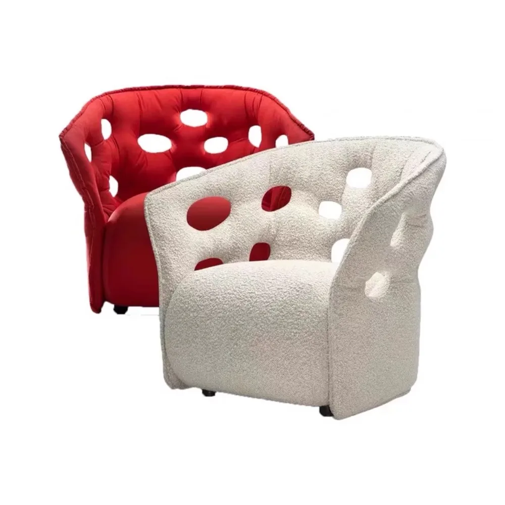 

Hollow Back Chair Special-shaped Single Leisure Chair Hotel Living Room Villa Negotiation Chair