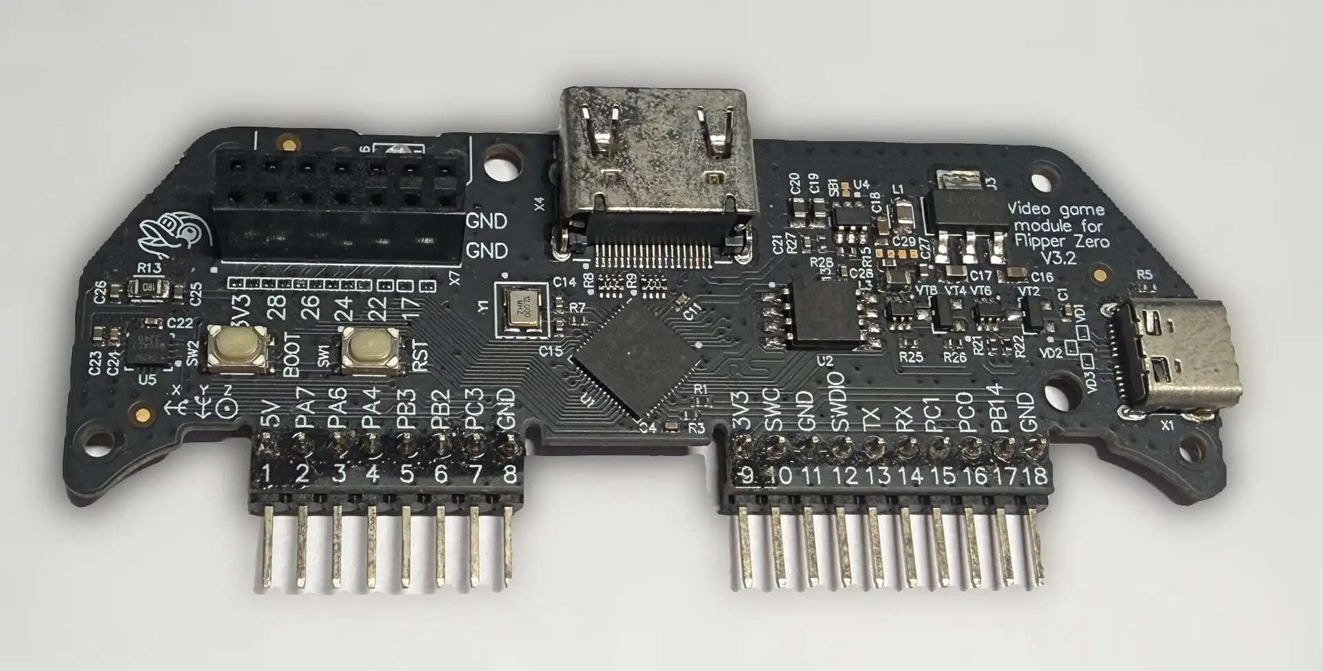 flipper-video-game-module-hdmi-expansion-board-raspberry-pi-chip-only-pcb-no-case
