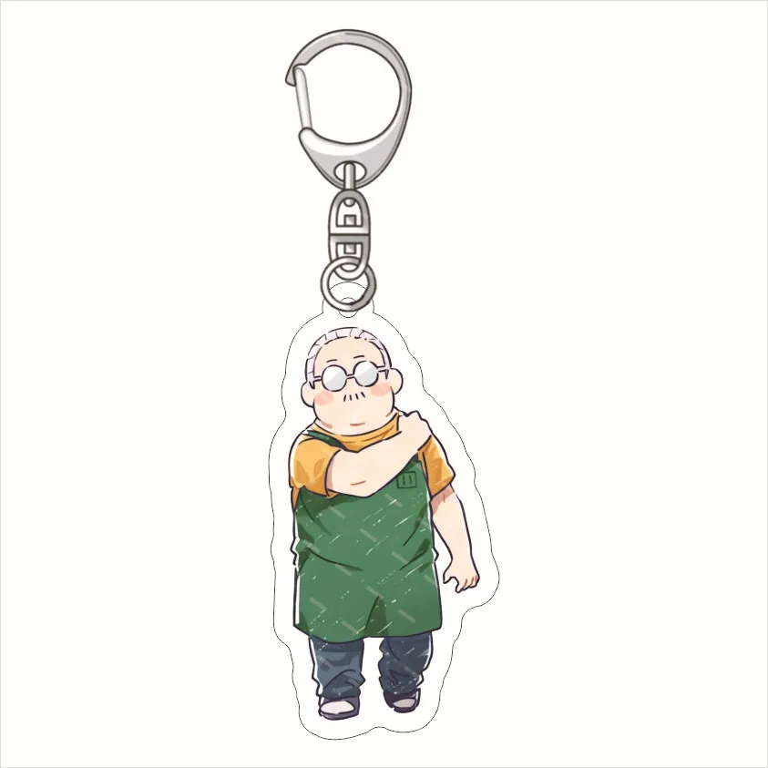 Sakamoto Days Shin Asakura Anime Acrylic Jewelry Keychain Pendant Game Related Products Girl Gift Bag Charms Souvenir Wholesale