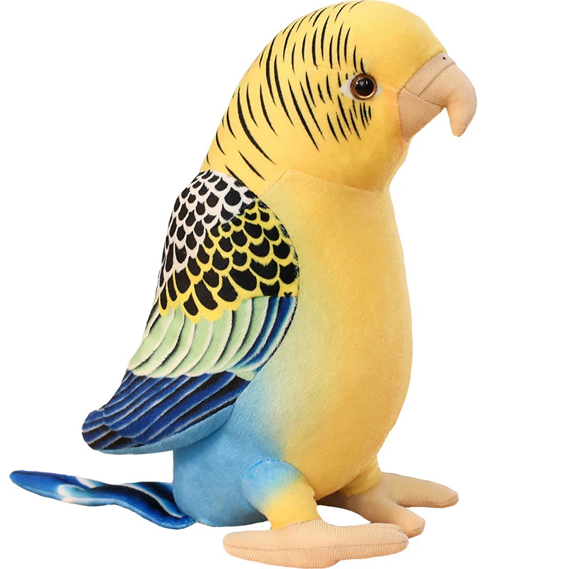 

1Pc Simulation Parrot Doll Animal Park Bird Plush Toy Bird Doll Photo Props Grab Machine Doll Stuffed Soft Animal Toy