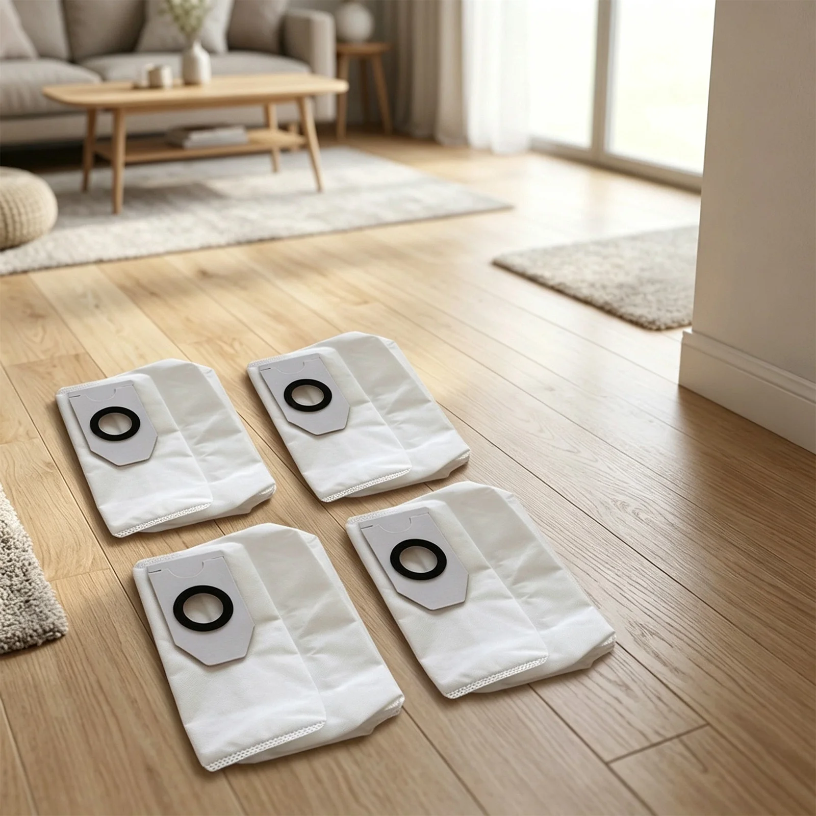 Filter Bag Dust Bags Reusable Dust Bag Efficiently For Midea for v12 High Quality Robot Vacuum Cleaner for w11 Vacuum