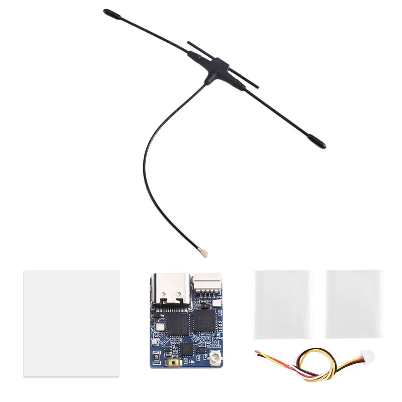 A96T ELRS UR100 Dual Band 868Mhz 900Mhz 2.4Ghz RX Ultra-Long Range Expresslrs Freq For RC FPV Drone Traversal
