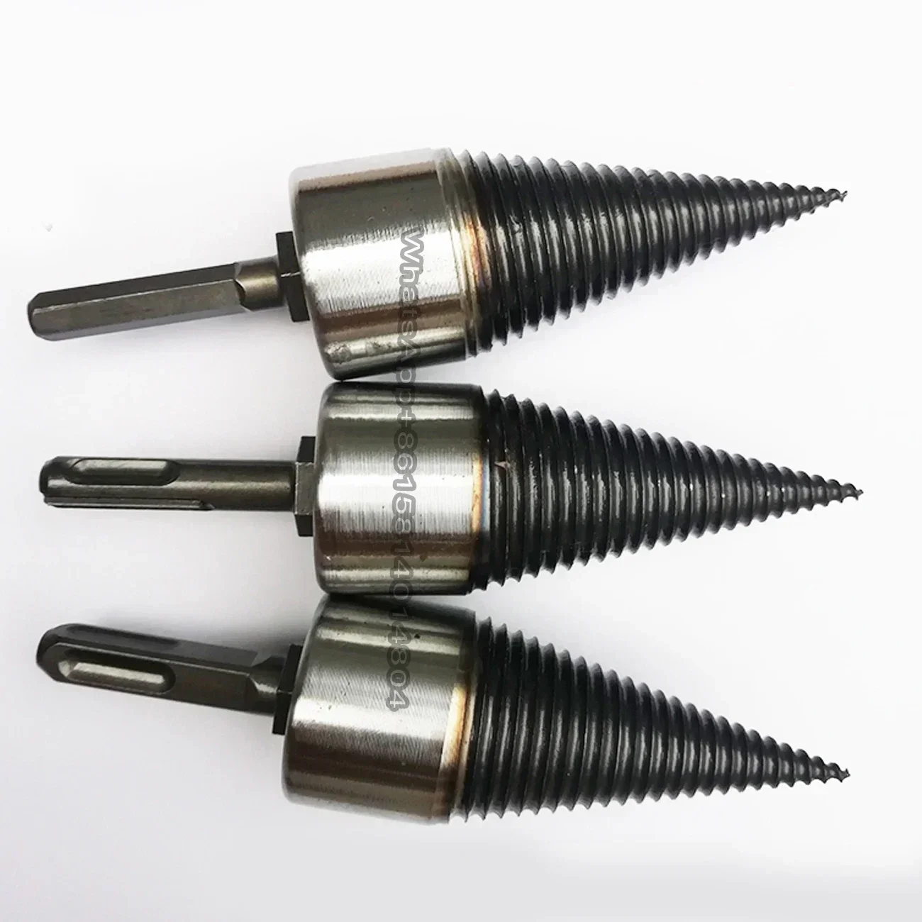 hot sale 1pc Firewood Machine Drill Wood Cone Reamer Punch Driver Drill Bit Split Drilling Tools