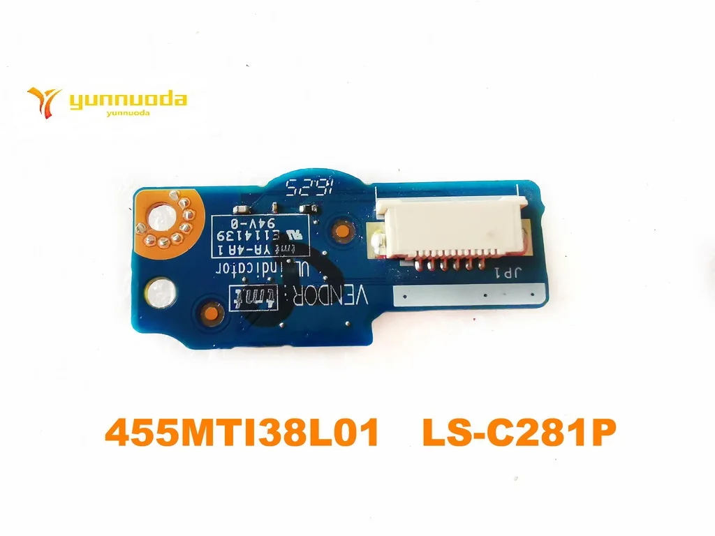 Original  For Lenovo ideapad 500-15acz z51-70 power button board  455MTI38L01   LS-C281P  tested good free shipping