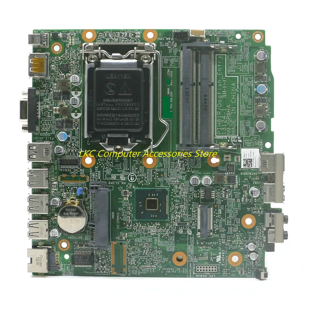 New For Dell Optiplex 3020M Mini Motherboard VRWRC 0VRWRC CN-0VRWRC PIH81R/Dogfish_Entry 13124-1 LGA1150 DDR3 100% Tested