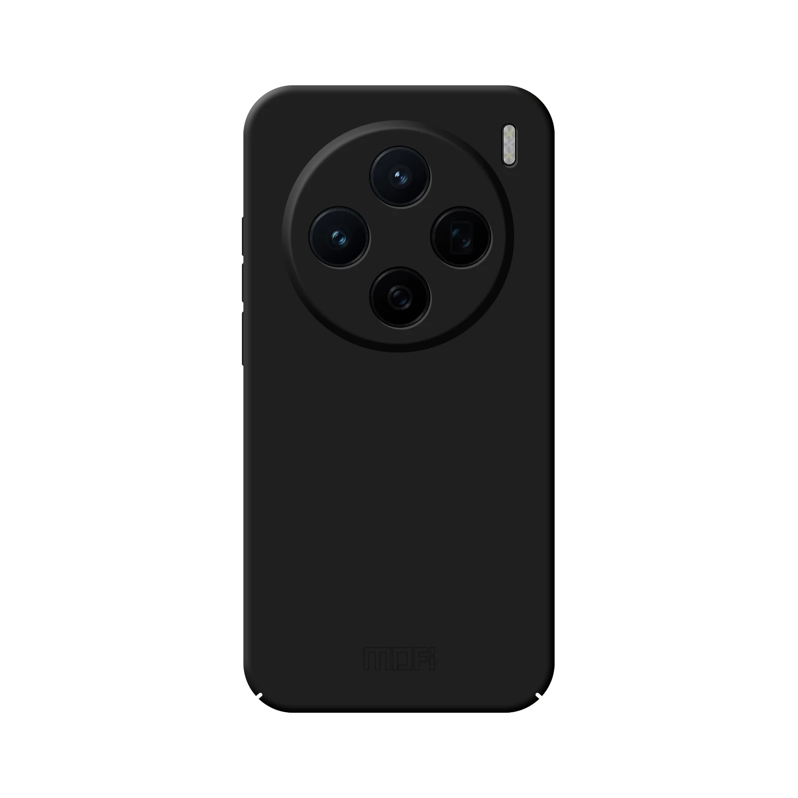 

For vivo X200s 5G Phone Case MOFI JK Qin Series Skin-Touch Matte Anti-fingerprint Back Cover - Black