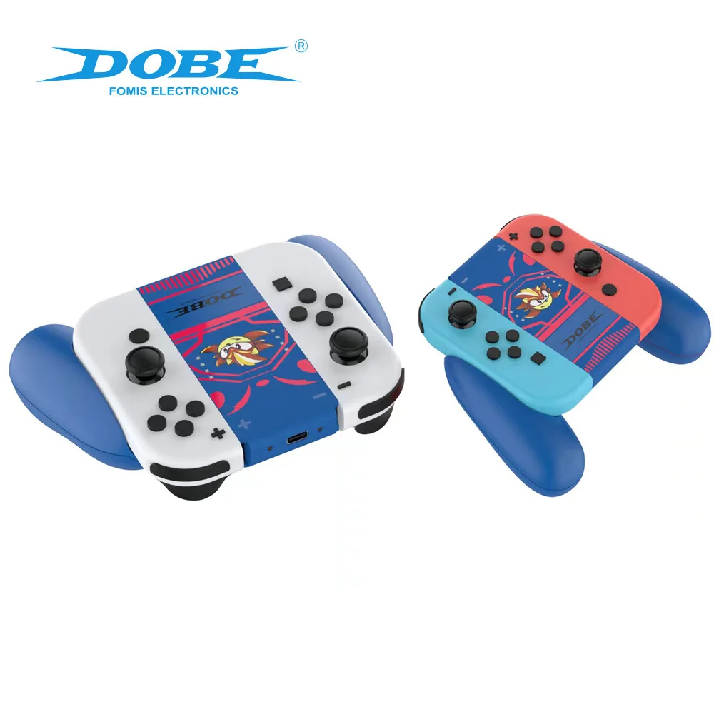 TNS-880 Charging Handgrips for Nintendo Switch OLED  Left and Right Handle for N-Switch Joycons Charger