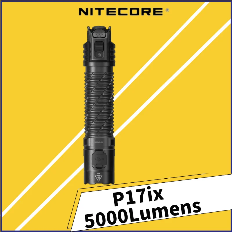 P17ix NITECORE USB-C Rechargeable LED Tactical Flashligh 5500Lumens With Battery