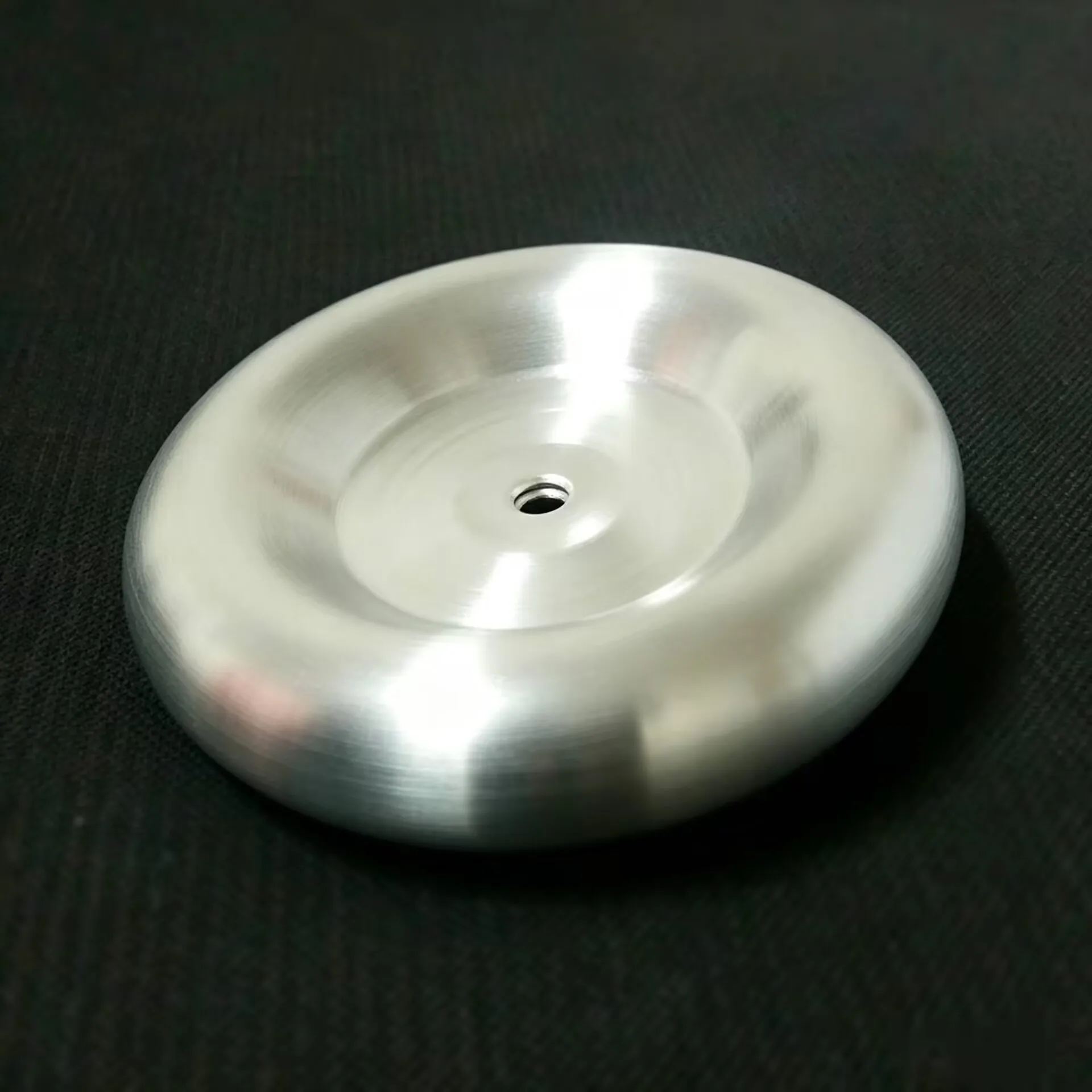 Tesla Coil Equalizing Ring Toroid Diameter 135mm Thickness 30mm Middle Hole 8mm Fit 75mm PVC Pipe for Physics Lab Science Teach