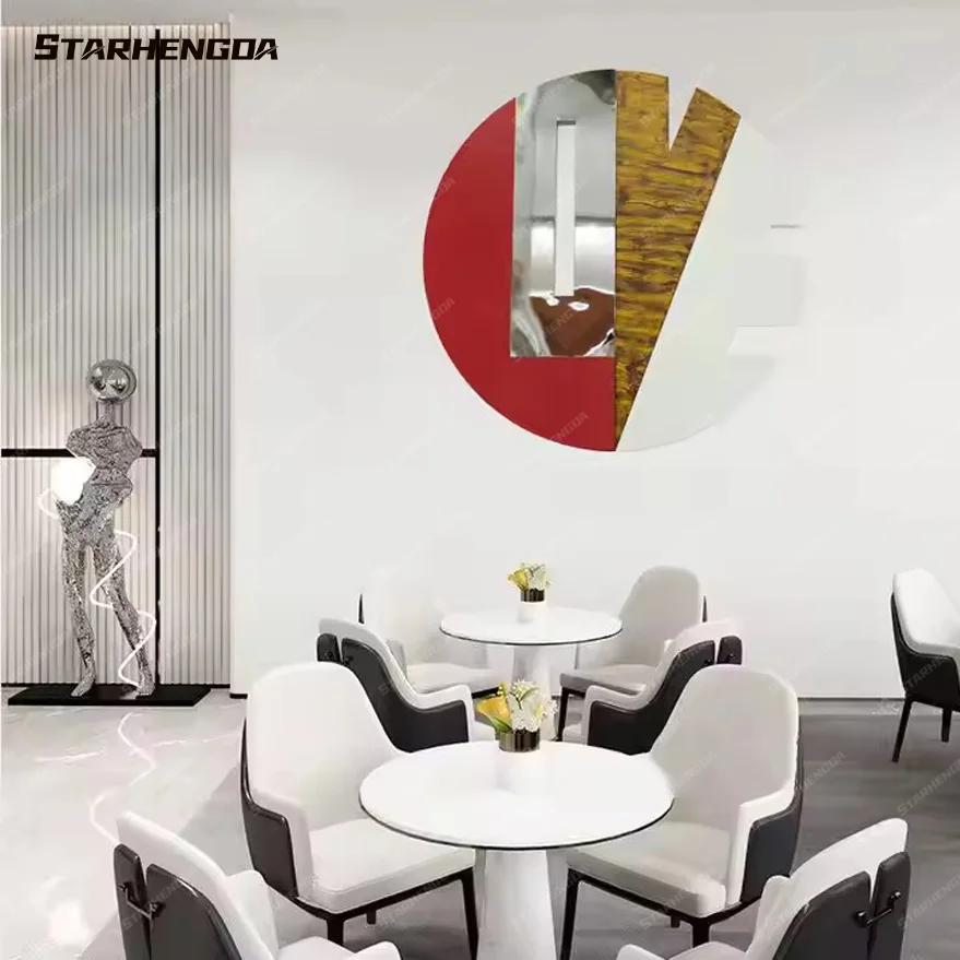 

Factory modern custom size best-selling modern light luxury home decoration love work sculpture statue wall decoration