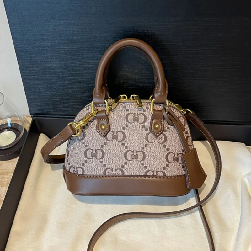 Vintage Satchel Handbag for Women, Elegant Structured Top Handle Bag, Premium Shoulder Crossbody Purse with Retro Charm