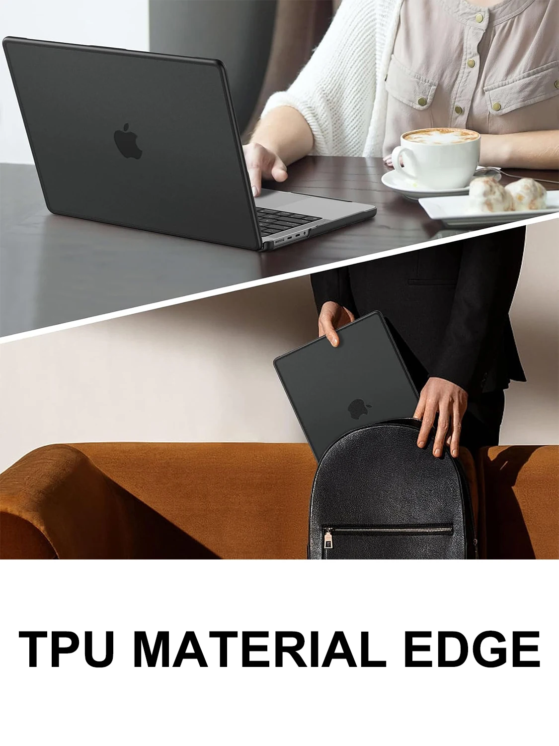 Miękka ramka z TPU, twarde tworzywo plastikowe, bumper do MacBook Pro 14 cali M5 2025, akcesoria do laptopów MacBook Air 13 15 cali Pro 16 cali M4 — zdjęcie produktu 7
