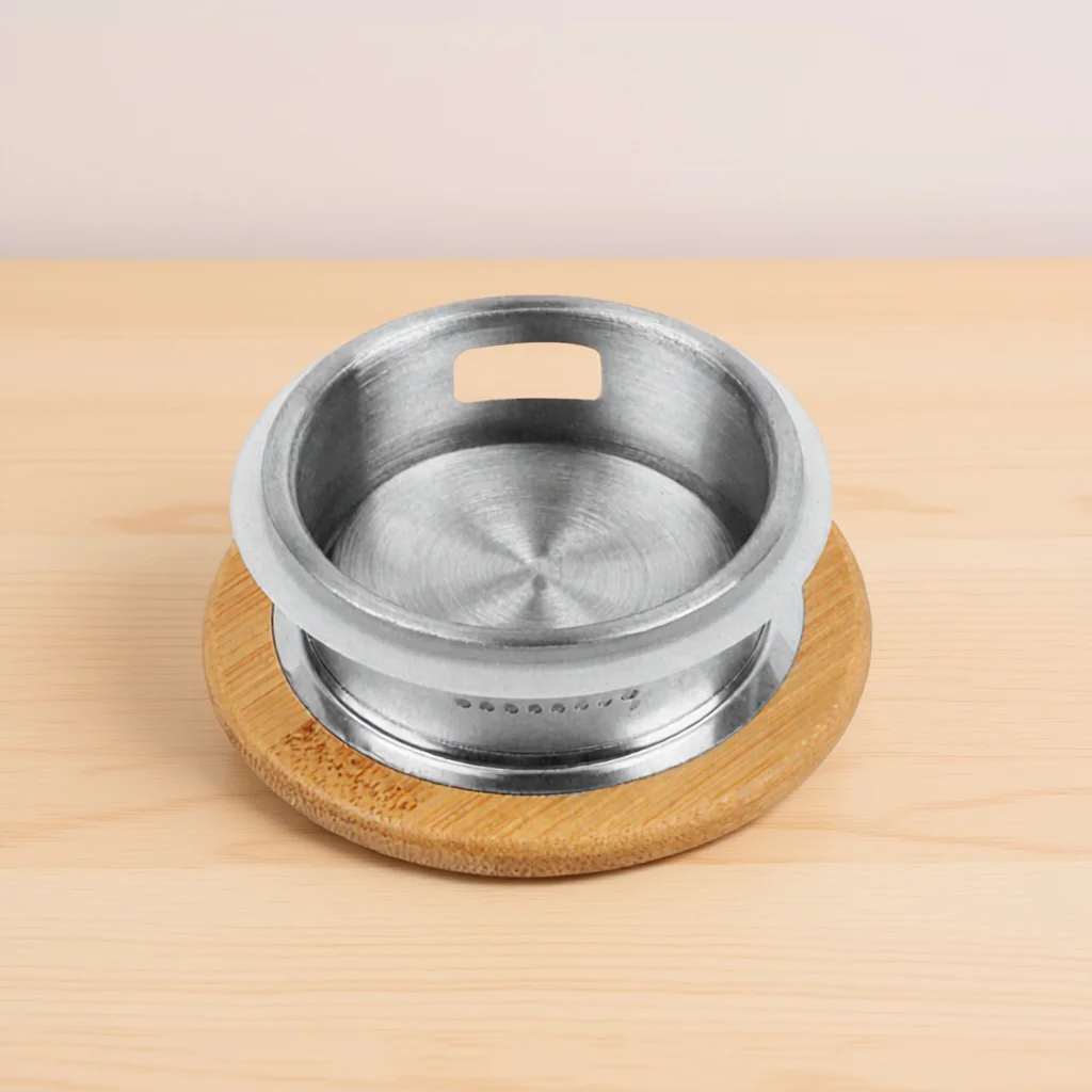 Replaceable Stainless Steel Pitcher Lid with Dual Spout Filter for Water Bottle Supply Cooling Pot Cover Tea Strainer Lid