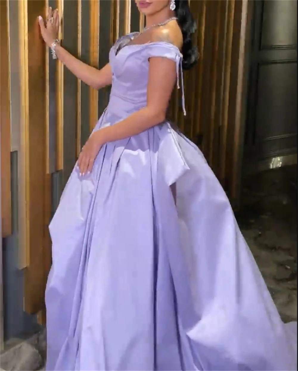 Robe de Rhélégante à col en V, robes de Quinceanera, hors de la soirée formelle Tencel initiée, quelque soit le