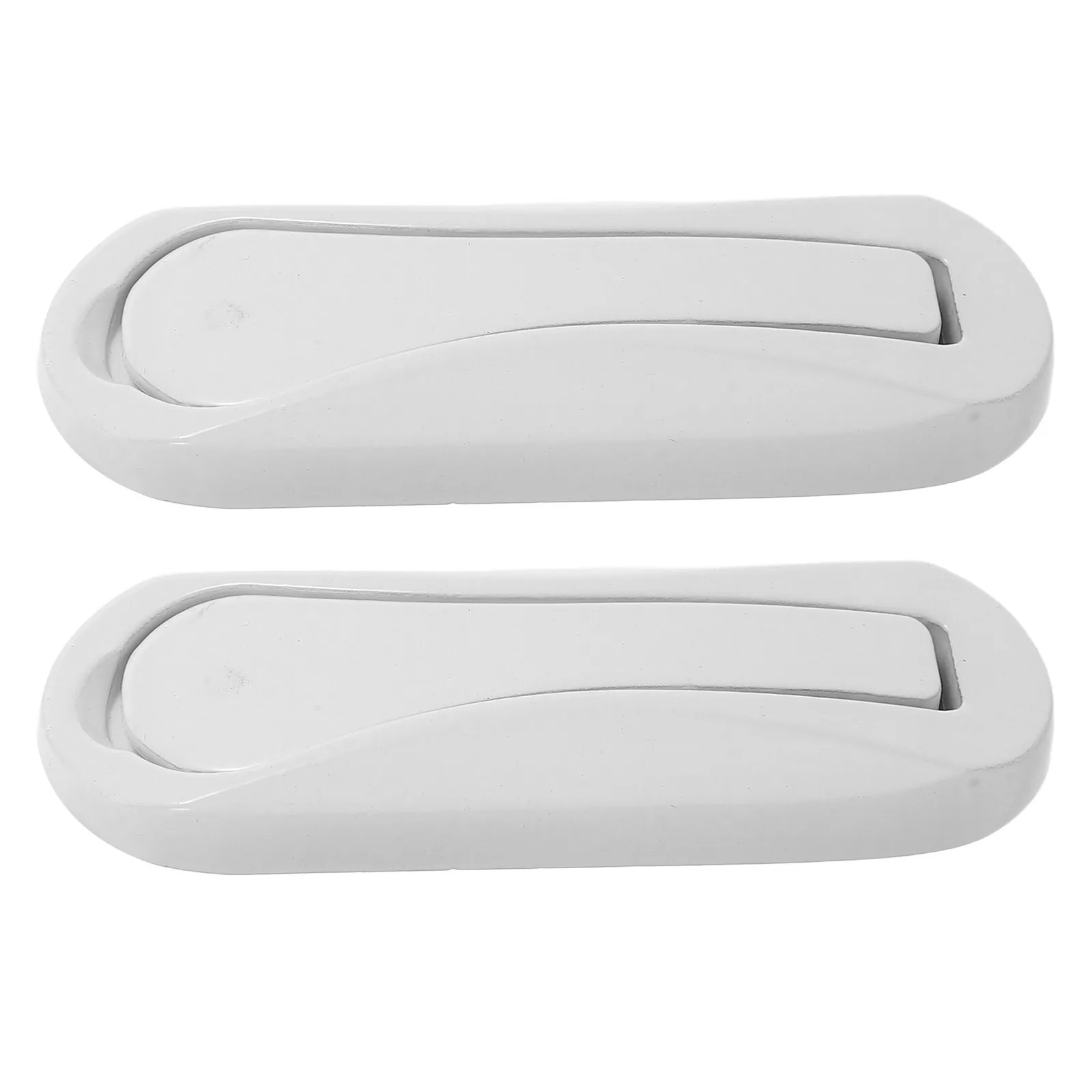 2Pcs Invisible Folding Hooks Heavy Duty Metal Space Saving Foldable Towel Coat Backpack Hanger for Bathroom Shower Door Entryway