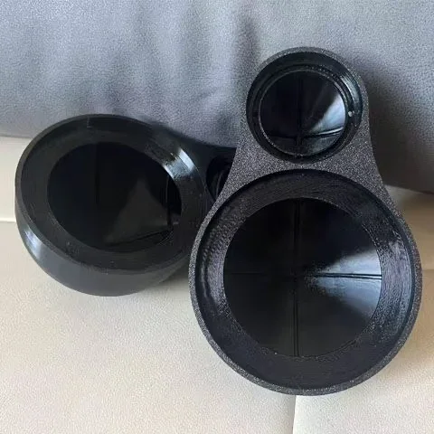 Car audio system modification without reverse mold three-way box speaker installation bracket gasket can be customized
