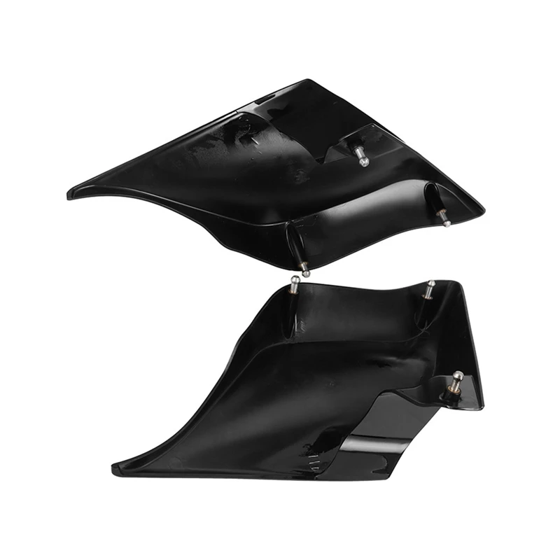 2 Piece Extended Side Covers Plastic Motorcycle Accessories For  Davidson Big Glide Street Tourer 14-22