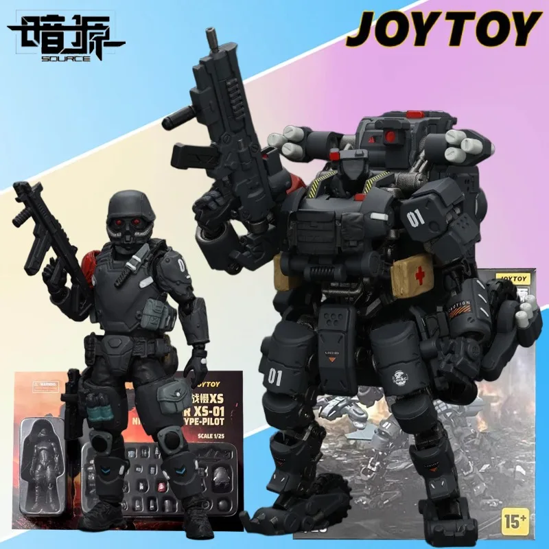 

JOYTOY Подлинная серия Dark Source Warrior XS-01 Тип ночной атаки - Готовый продукт с водителями Подвижная модель Изысканные игрушки