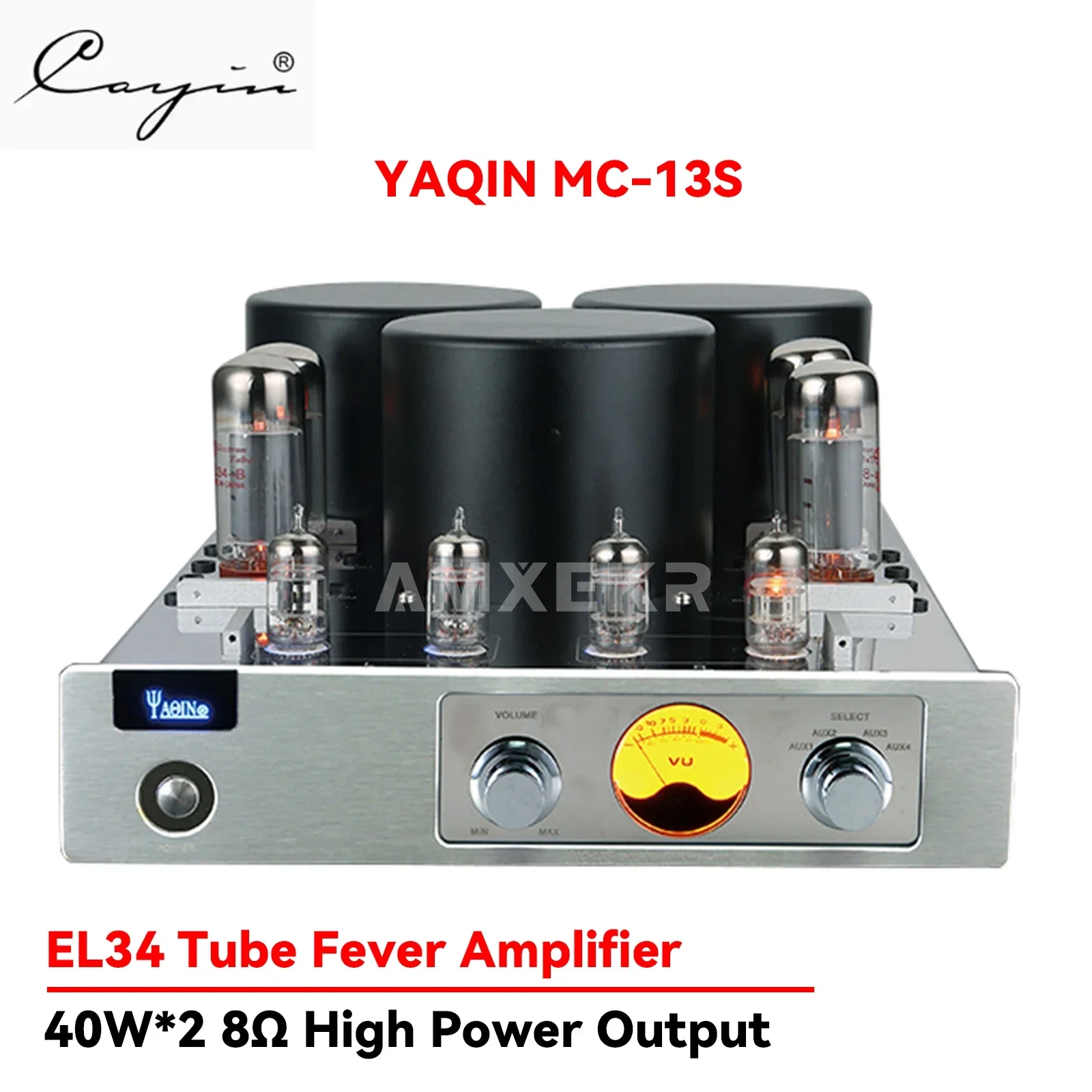 

YAQIN MC-13S Tube Amplifier EL34 Tube 40W*2 Power Amplifier Fever HiFi High-fidelity Amplifier High-power Audio