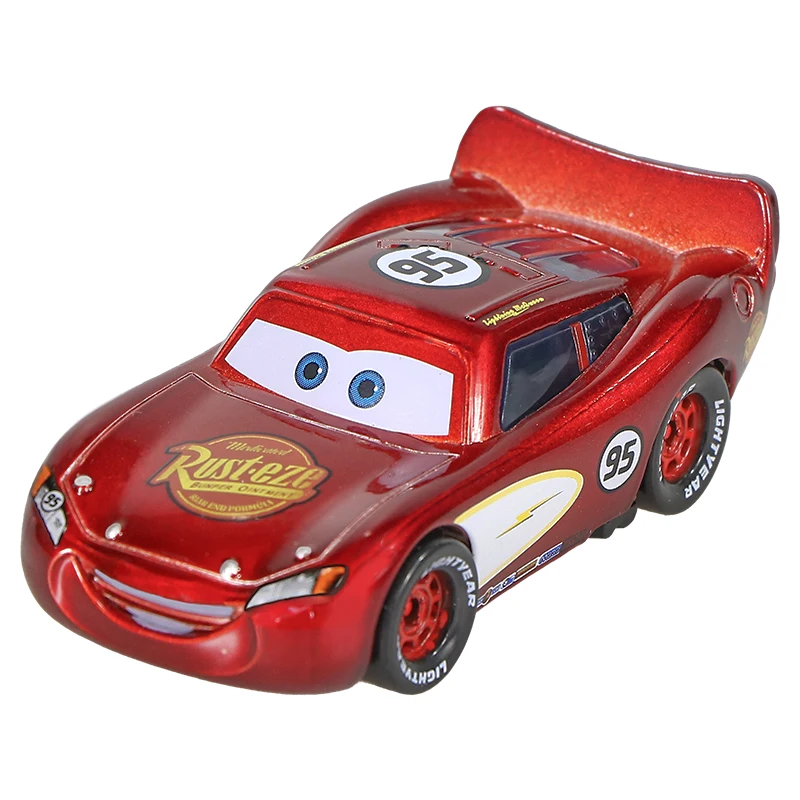 Disney Pixar Cars 2 3 Miss Fritter Lightning McQueen  Vehicle Car Toy Brithday Gift for Boy Children