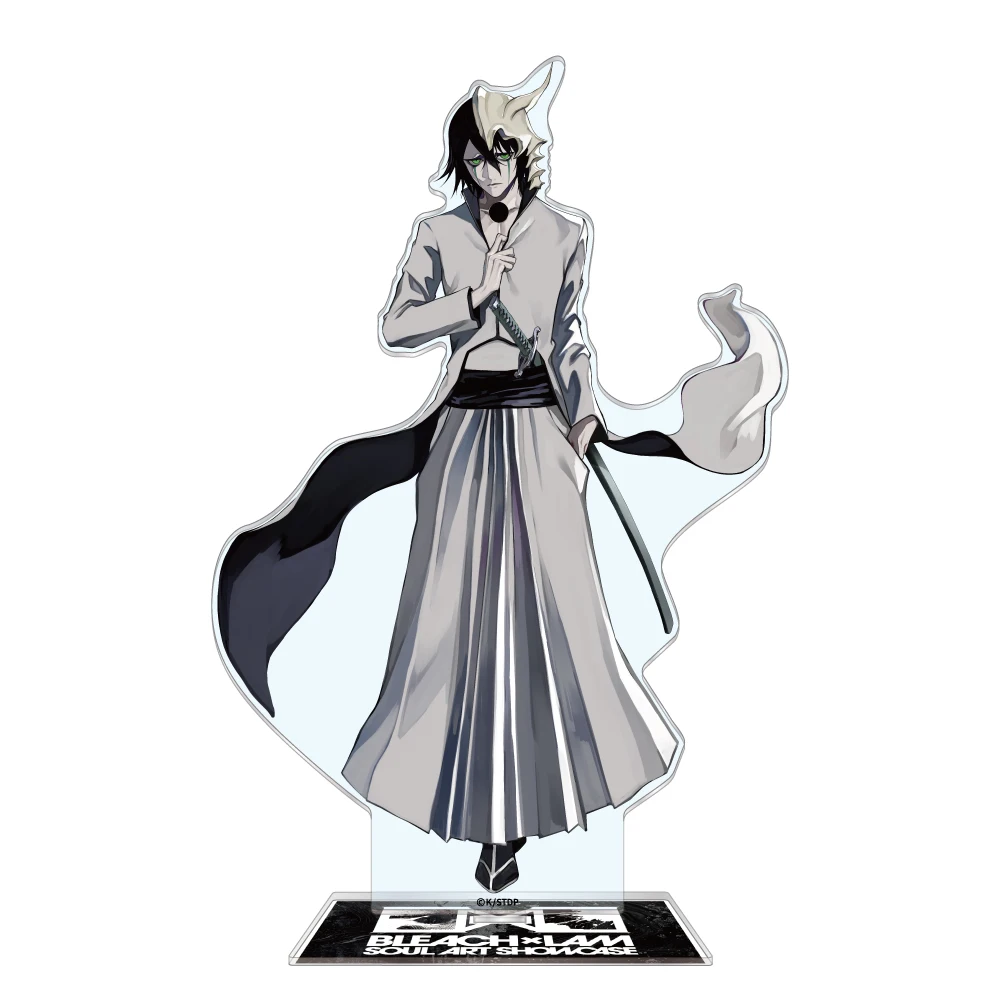 Mayuri Kurotsuchi Anime Figure Stand Acrylic Keychain New Bleach Style Standee Collectible view 3