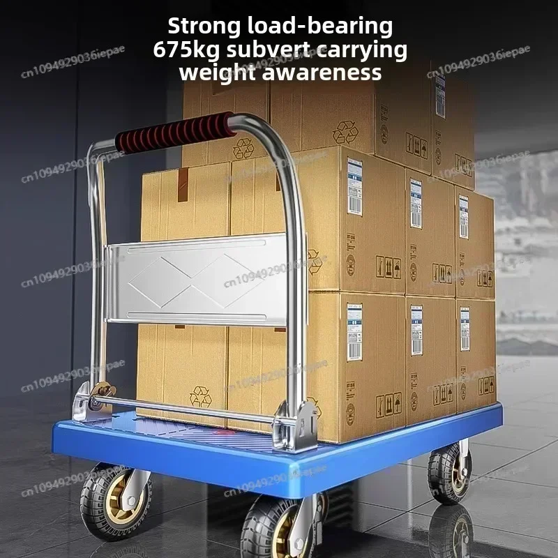 Pull cart, flatbed truck, household trailer, express delivery truck, thickened truck