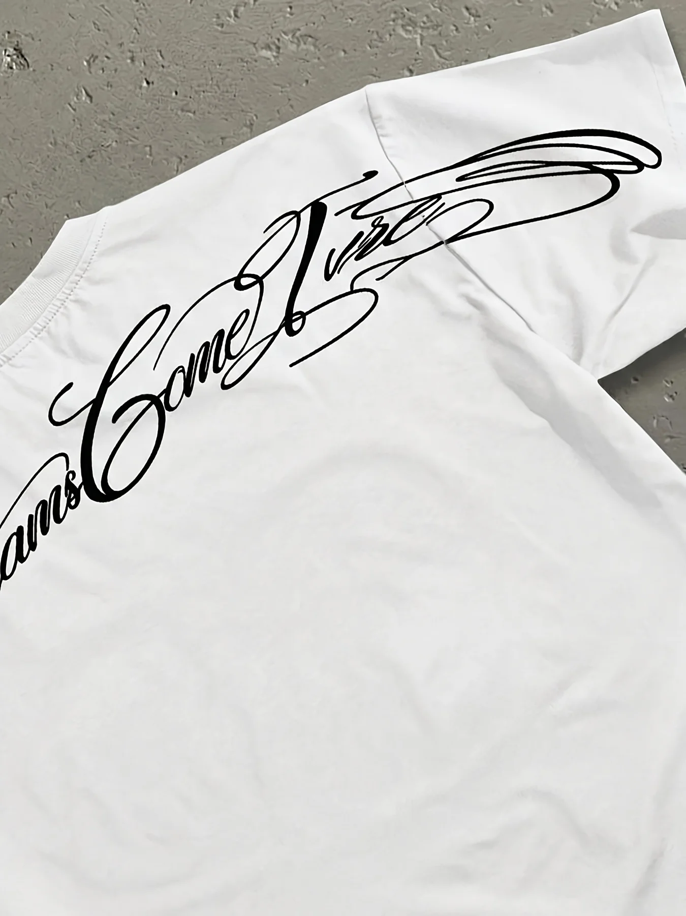 Bedrucktes Kurzarm-T-Shirt für Herren, Lässiger Street-Style mit Rundhalsausschnitt, Modisch das ganze Jahr über – Detail 2