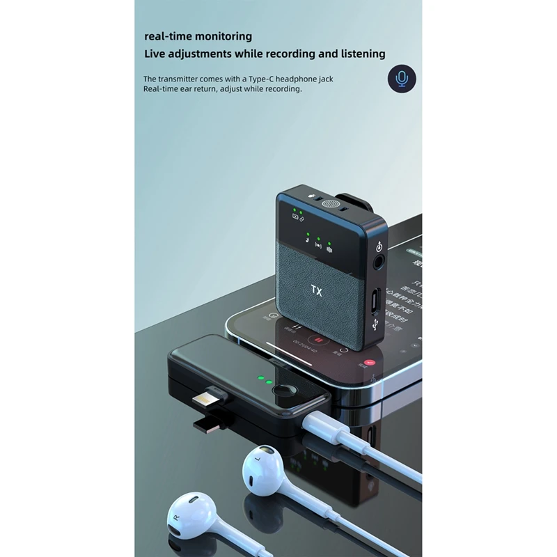 SX31 Wireless Microphone For Camera Interview Live Recording For Phone Computer Sound Cards Voice Recorders