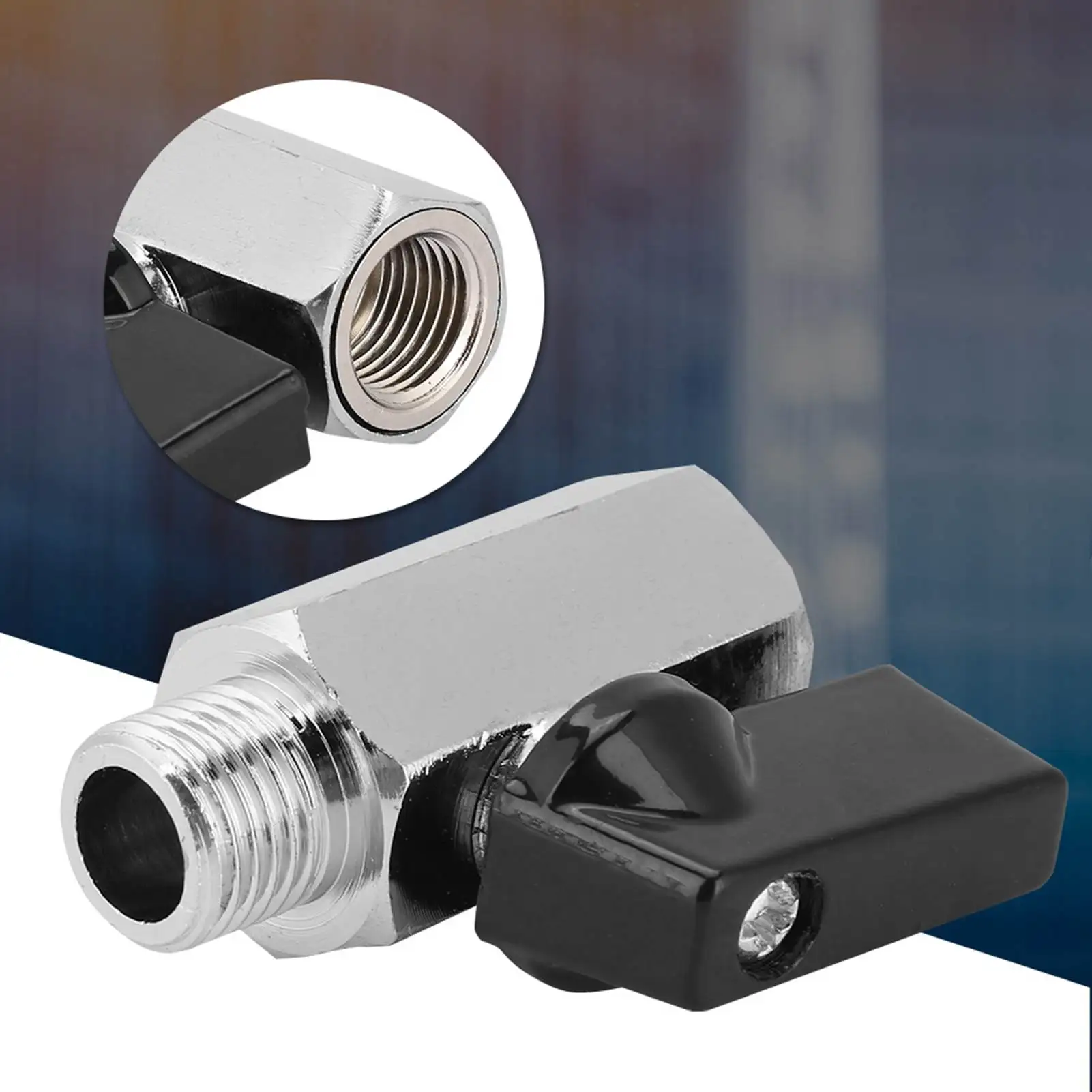 G1/4 Threads Valves Water Cooling Valve Water Ball Valve for Computer Water Cooling System Water Cooling Accessories