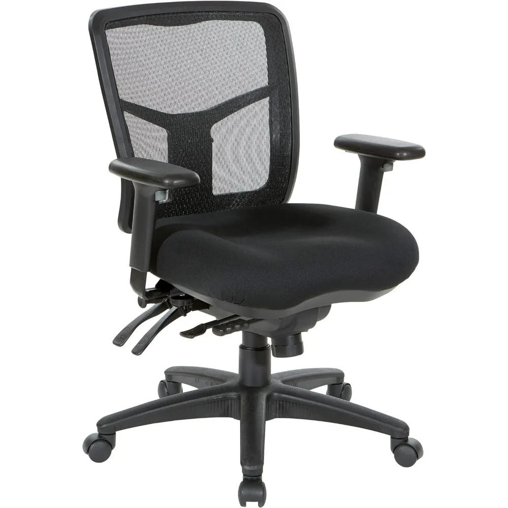 

ProGrid Breathable Mesh Manager's Office Chair with Adjustable Seat Height, Multi-Function Tilt Control and Seat Slider,Mid Back