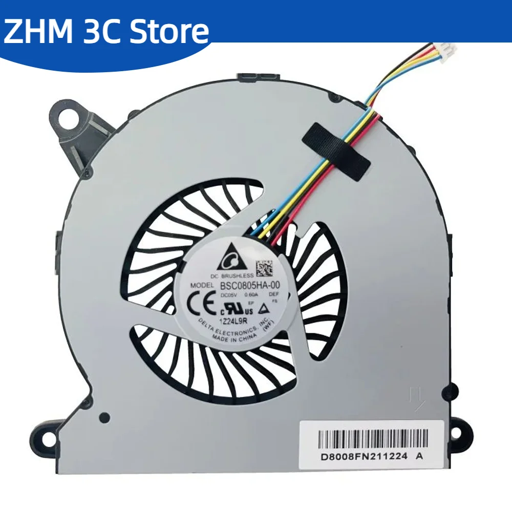 New CPU Cooling Fan For Intel NUC NUC8i7BEH NUC8i5BEH NUC8i5BEK NUC8i3BEH Mini PC Microcomputer BSC0805HA-00