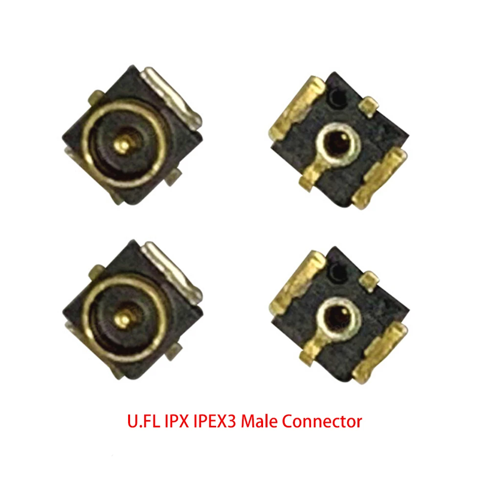 10PCS/Lot IPEX-1st/3rd/4th Compatible Male Plug WiFi Antenna Socket SMT PCB RF Coaxial WiFi Connector Antenna Board Terminal