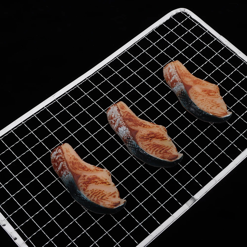 Durable Disposable Barbecue Net Square Lightweight Grilling Net Edge Binding Grill Racks