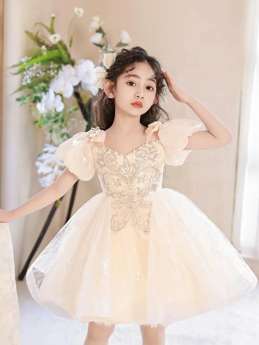 Vestidos para meninas de 2 a 8 anos, vestidos de baile para ocasiões formais, vestido de baile, vestido de festa de casamento para crianças, meninas de 15 anos