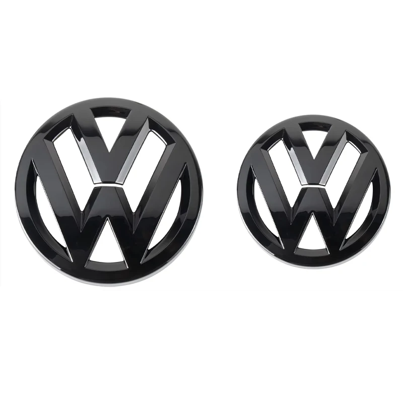 Auto-Logo Frontgrill Heckklappen-Dekorationsaufkleber für Peugeot für VW GTI Golf MK6 MK7 Polo Passat B7 CC Tiguan CC/Autoschlüsselanhänger