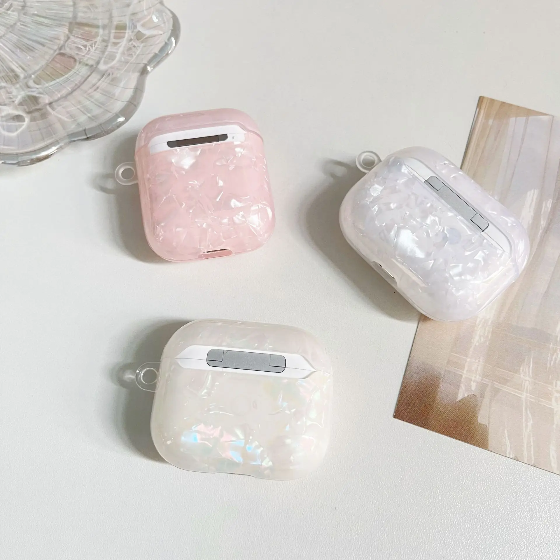 AirPods Pro 2/3ケース,Appleイヤホン用の素敵なプリント付き保護ケース