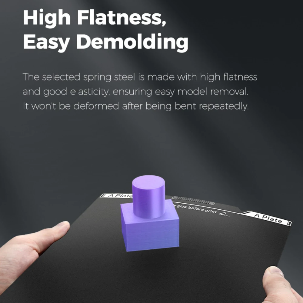 

Creality Original Epoxy Resin Build Plate 235X235mm Excellent Adhesion High Flatness Strength for K1C or K1 SE 3D Printer Parts