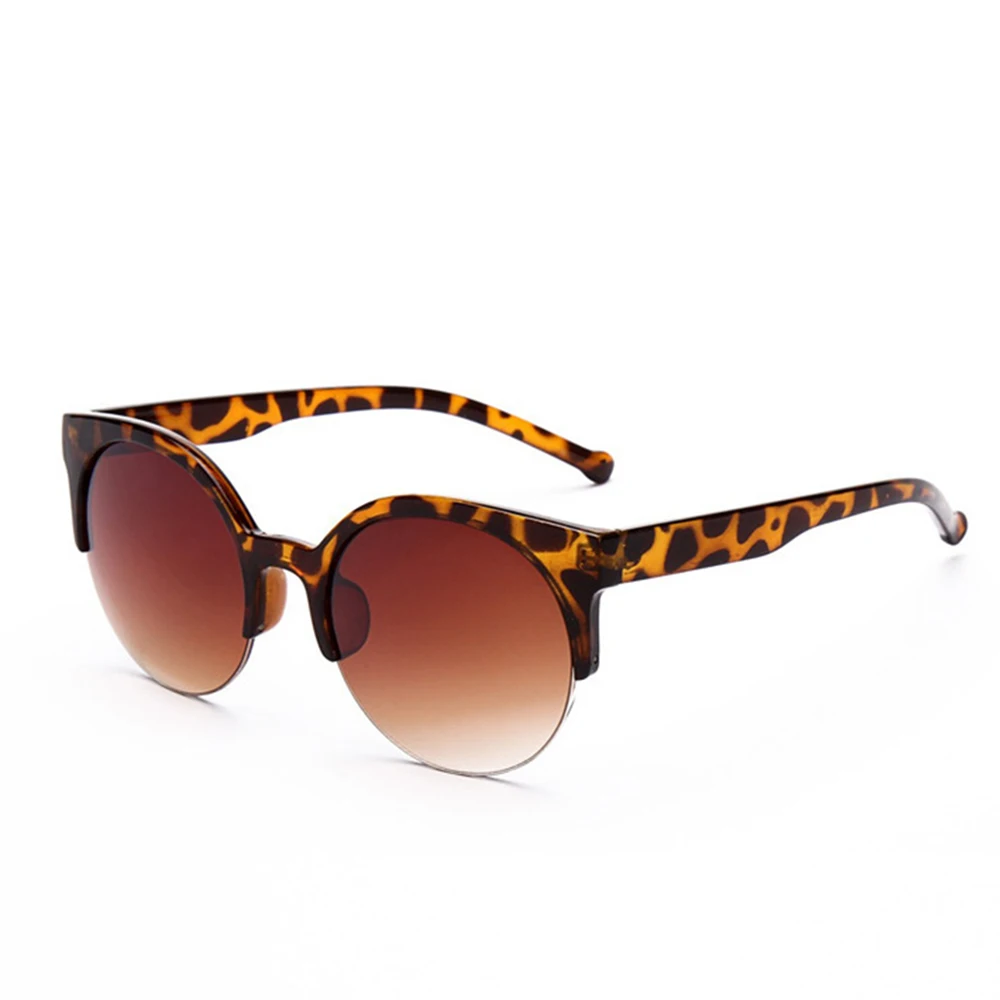 Retro Vintage okulary przeciwsłoneczne kocie oczy półramkowe okulary przeciwsłoneczne damskie okulary przeciwsłoneczne okulary anty-uv kobiece okulary podróżne 2024 nowość