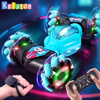 Gesture-sensing Stunt Remote Control Car Lights And Music One-click Transformation Toy Car Children's Christmas Gifts