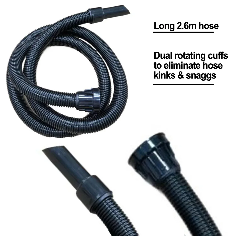 1pcs Vacuum Cleaners Hose 2.6m Long For Numatic For Henry NRV200 NRV200-22 Vacuum For Henry Models Vacuum Parts